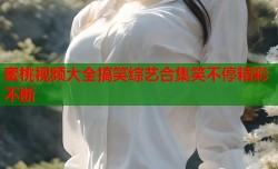 蜜桃视频大全搞笑综艺合集笑不停精彩不断