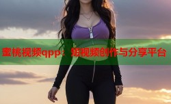蜜桃视频qpp：短视频创作与分享平台