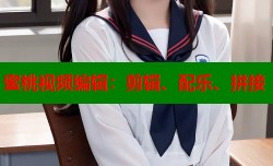 蜜桃视频编辑：剪辑、配乐、拼接