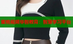 蜜桃视频华智教育：智慧学习平台