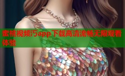 蜜桃视频汅app下载高清流畅无限观看体验