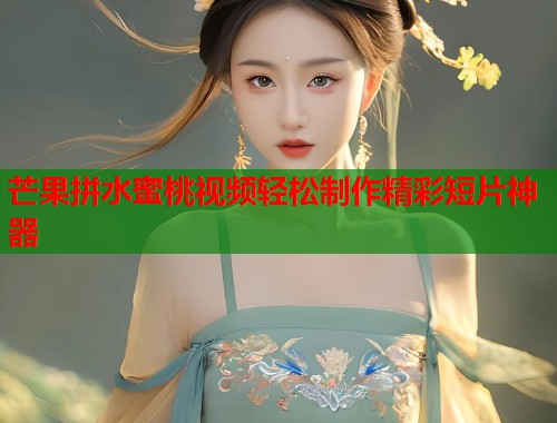 芒果拼水蜜桃视频轻松制作精彩短片神器  第1张