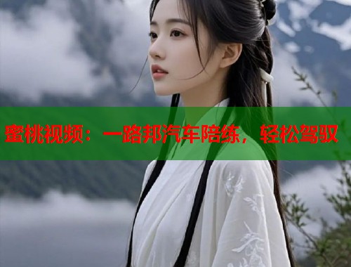 蜜桃视频：一路邦汽车陪练，轻松驾驭  第1张